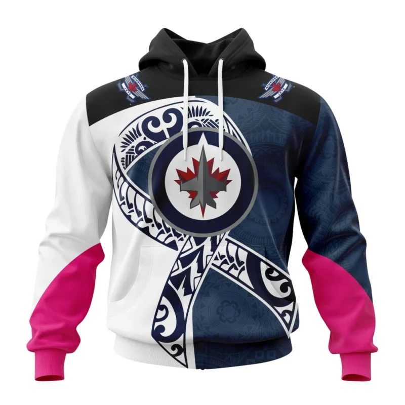 Winnipeg Jets Specialized Samoa Fights Cancer Jersey,QTNHL080524A3276