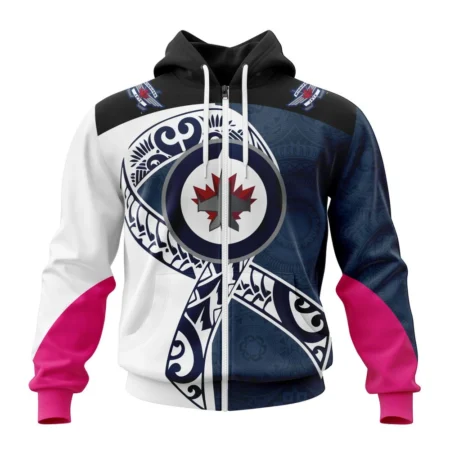 Winnipeg Jets Specialized Samoa Fights Cancer Jersey,QTNHL 080524B3276