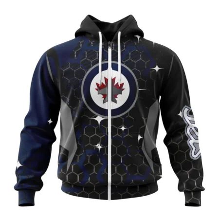 NHL Winnipeg Jets, Specialized Design With Motocross Syle ,QTNHL 080524B3374