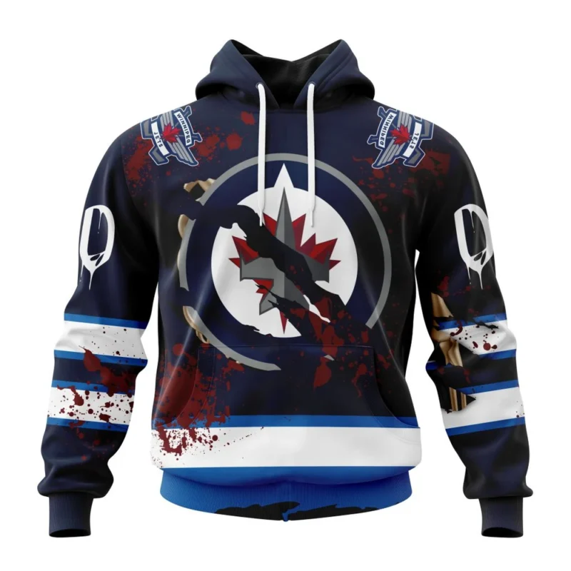 NHL Winnipeg Jets, Specialized Design Jersey With Your Ribs For Halloween,QTNHL080524A3491