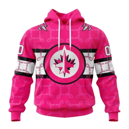 NHL Winnipeg Jets, Specialized Design I Pink I Can, In October We Wear Pink Breast Cancer,QTNHL080524A3606