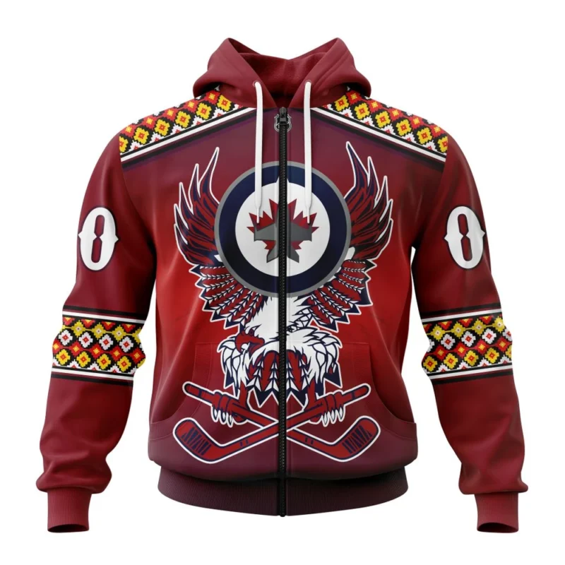 NHL Winnipeg Jets, Celebrate Indigenous Culture With Specialized Wasac Night ,QTNHL 080524B3972