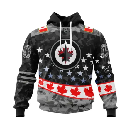 NHL Winnipeg Jets, Specialized Color And Our Beloved Canadien Flag Color ,QTNHL080524A3977