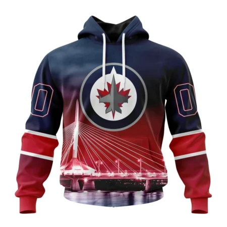 NHL Winnipeg Jets Special Design With Esplanade Riel,QTNHL080524A4085