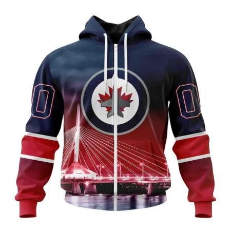 NHL Winnipeg Jets Special Design With Esplanade Riel,QTNHL 080524B4085