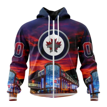 NHL Personalized Name And Number, Winnipeg Jets Special Design With Canada Life Centre,QTNHL Personalized Name And Number,080524B680