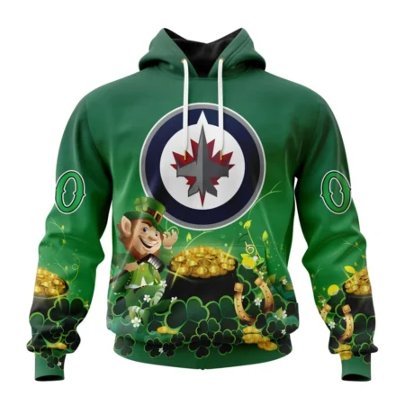 NHL Winnipeg Jets Special Design For St. Patrick' Day,QTNHL080524A885