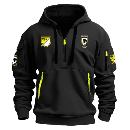 Special Release Columbus Crew MLS Hoodie Half Zipper QTMLS120924A1CLB