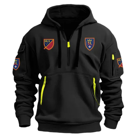 Special Release Real Salt Lake MLS Hoodie Half Zipper QTMLS120924A1RSL