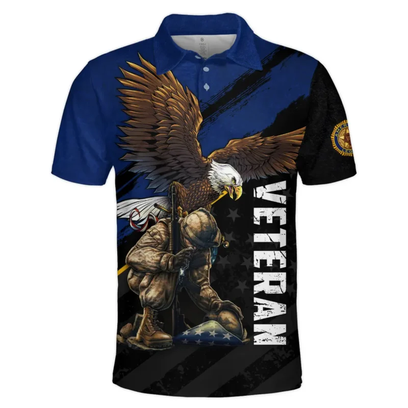 All Gave Some Some Gave All American Legion United States Veteran All Over Prints BLVET24924D1PL - Polo Shirt