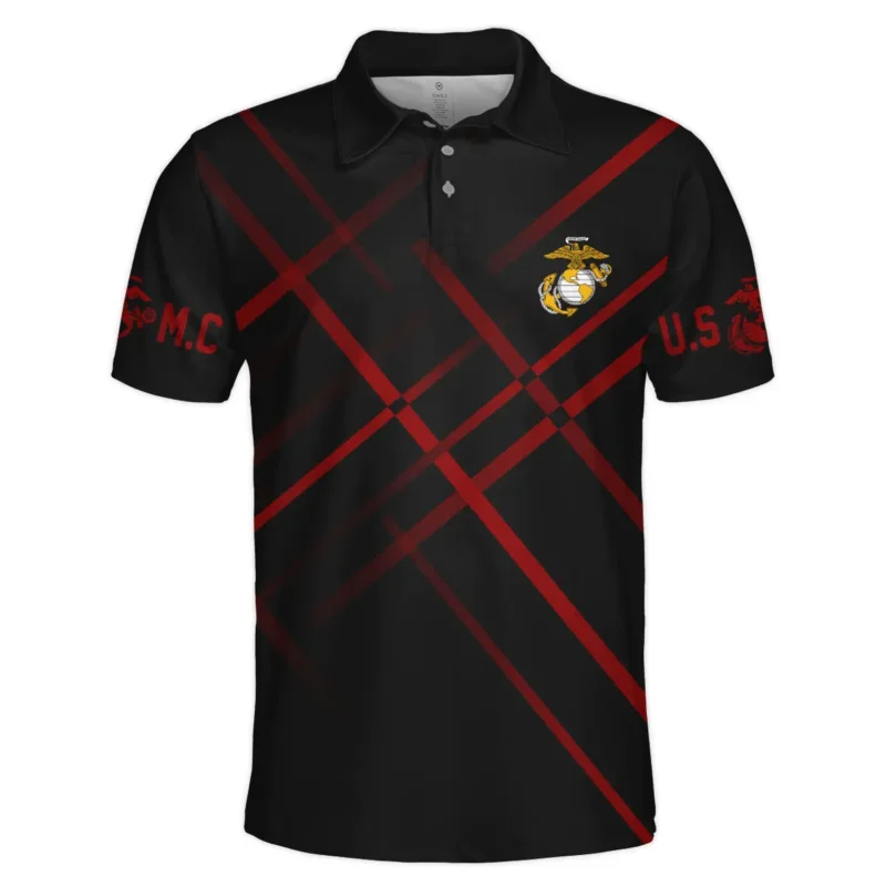 Veteran Pride - Honoring Legacy U.S. Marine Corps All Over Prints BLVTR20924A1MCPL - Polo Shirt