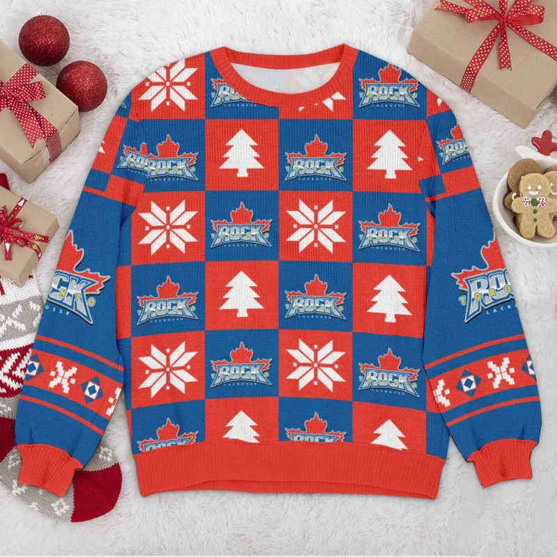 Special Release Ugly Sweater Toronto Rock National Lacrosse League All Over Prints Christmas Season HONLL190924SW01TOR