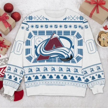 Special Release Colorado Avalanche NHL Ugly Sweater All Over Prints Christmas Season QTNHLTK160924A1