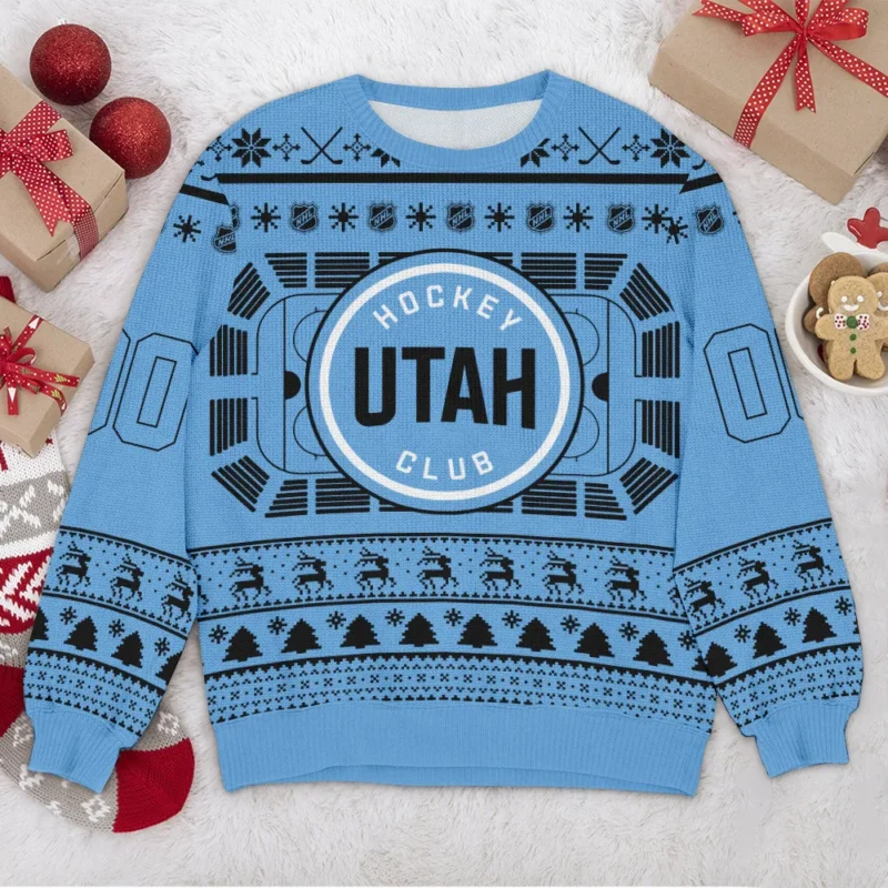 Special Release Utah Hockey Club NHL Ugly Sweater All Over Prints Christmas Season QTNHLTK160924A7