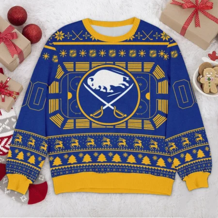 Special Release Buffalo Sabres NHL Ugly Sweater All Over Prints Christmas Season QTNHLVA160924A1