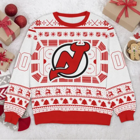 Special Release New Jersey Devils NHL Ugly Sweater All Over Prints Christmas Season QTNHLVA160924A11