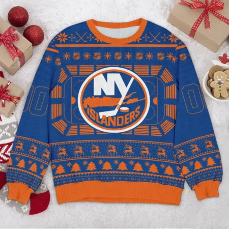 Special Release New York Islanders NHL Ugly Sweater All Over Prints Christmas Season QTNHLVA160924A12