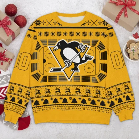 Special Release Pittsburgh Penguins NHL Ugly Sweater All Over Prints Christmas Season QTNHLVA160924A14