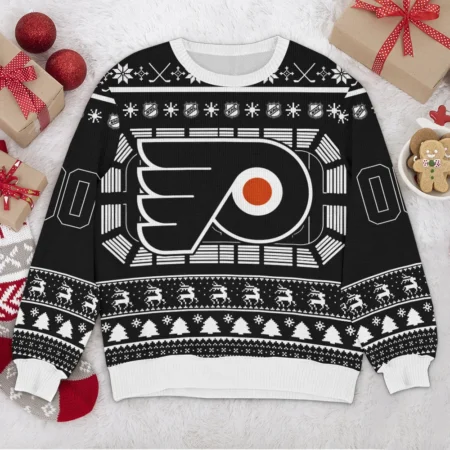 Special Release Philadelphia Flyers NHL Ugly Sweater All Over Prints Christmas Season QTNHLVA160924A15