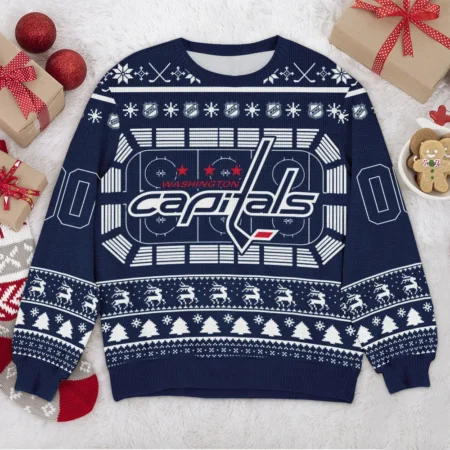 Special Release Washington Capitals NHL Ugly Sweater All Over Prints Christmas Season QTNHLVA160924A16