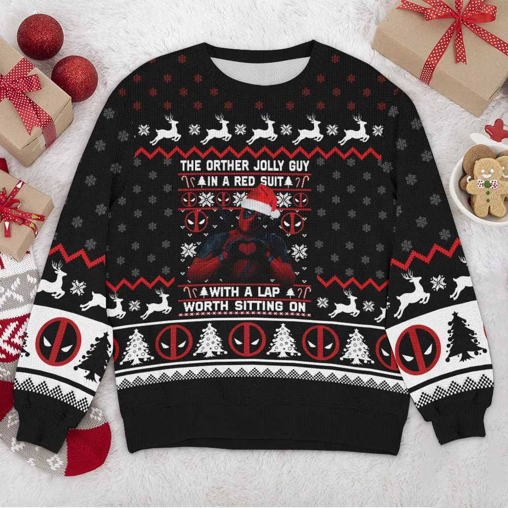 Special Release Ugly Sweater Deadpool All Over Prints Christmas Season QTTK110924A26