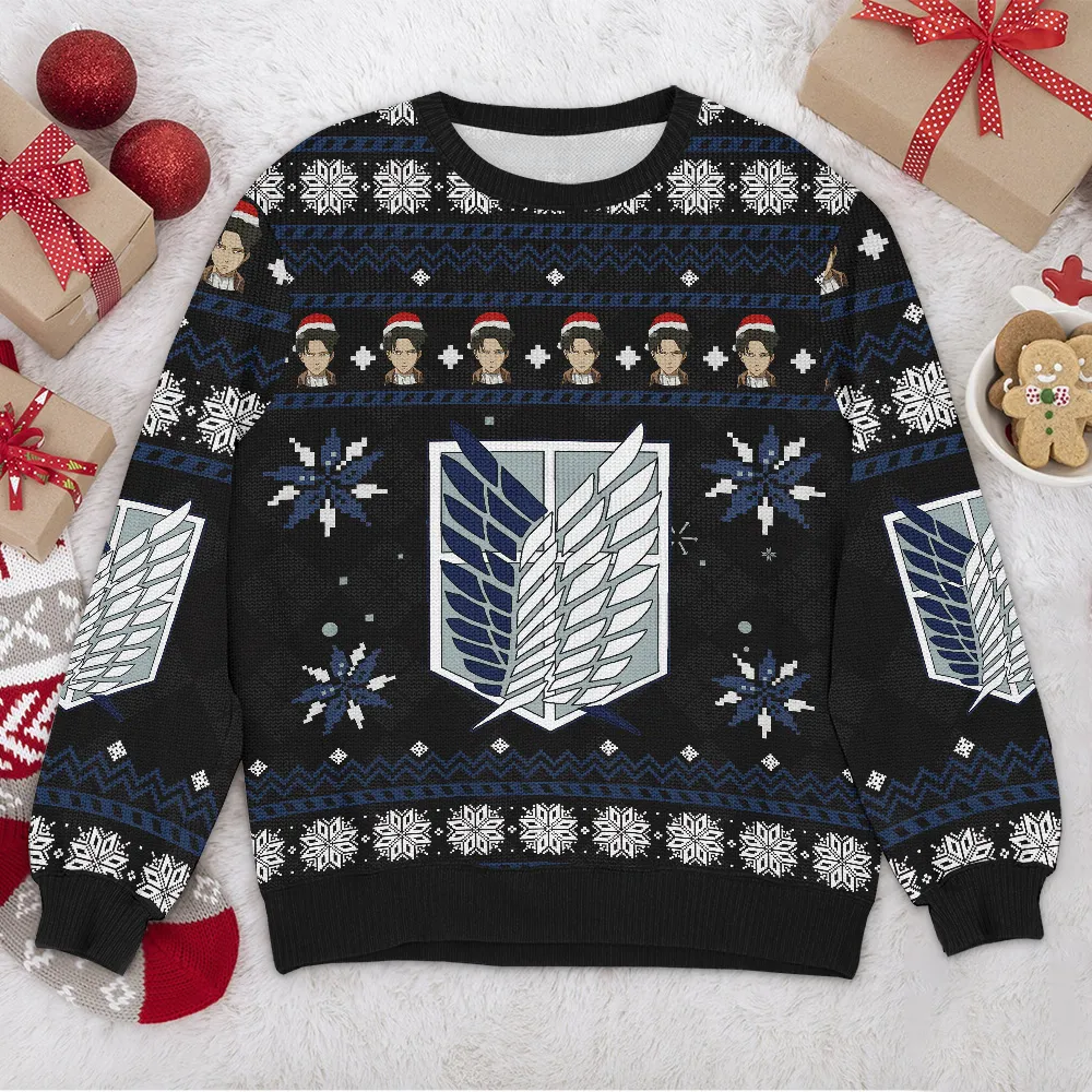 Special Release Ugly Sweater Levi All Over Prints Christmas Season QTTK110924A43