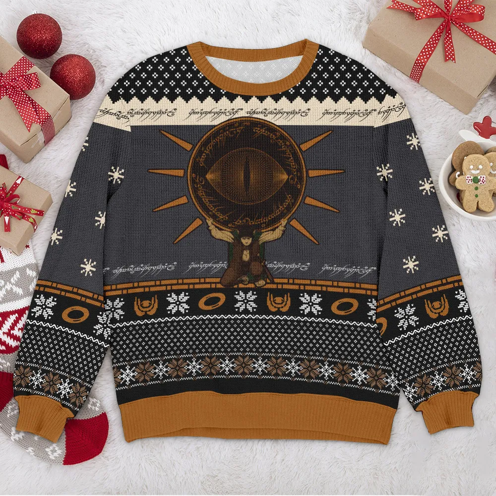 Special Release Ugly Sweater Lord Of The Ring All Over Prints Christmas Season QTTK110924A44