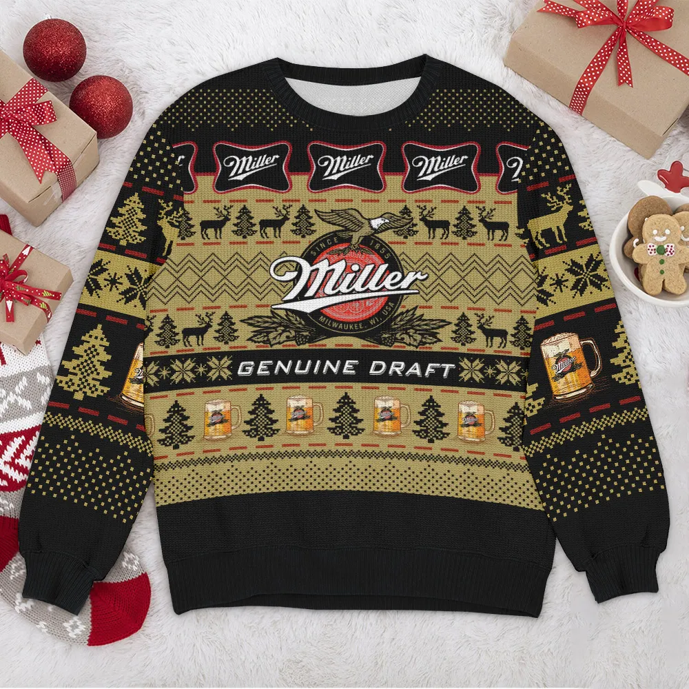 Special Release Ugly Sweater Miller All Over Prints Christmas Season QTTK110924A48