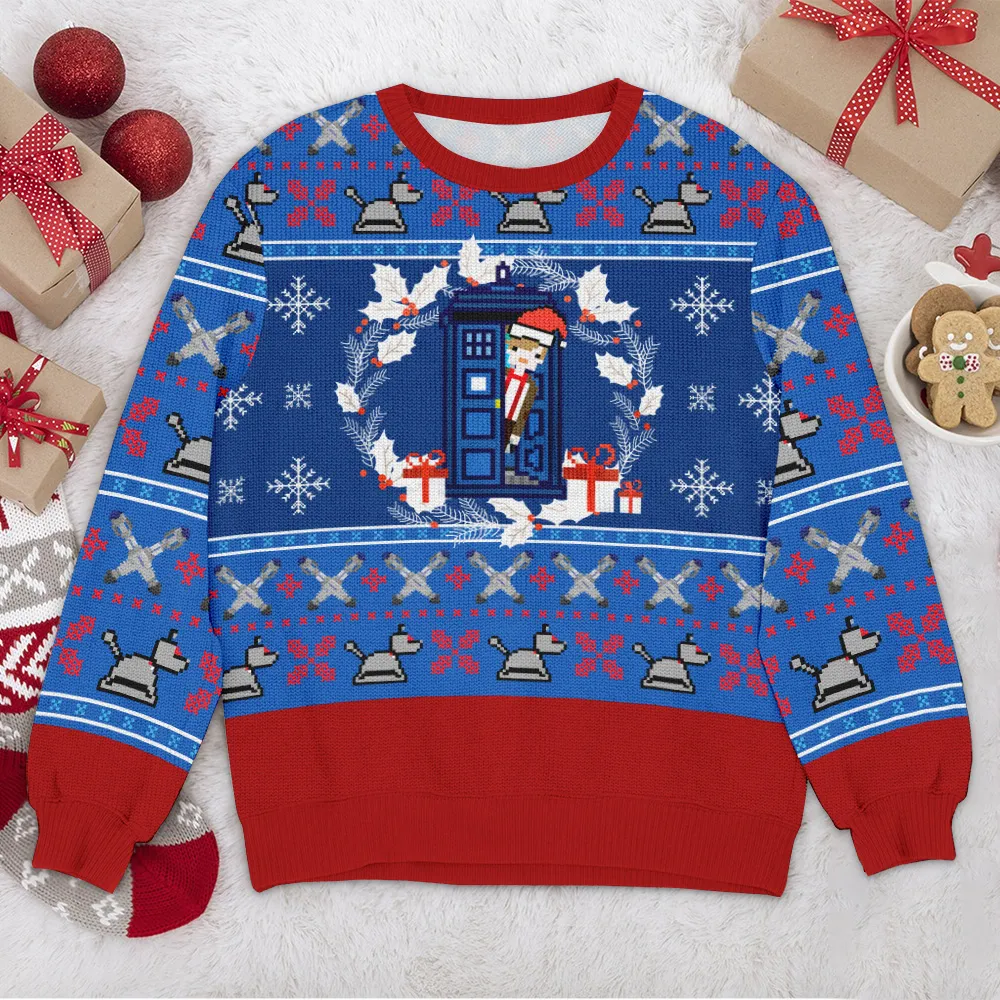 Special Release Ugly Sweater Doctor All Over Prints Christmas Season QTTK110924A6