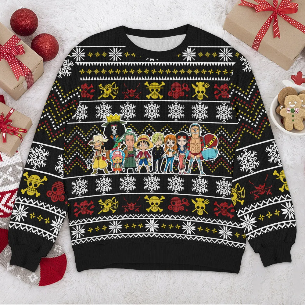 Special Release Ugly Sweater One Piece All Over Prints Christmas Season QTTK130924A57