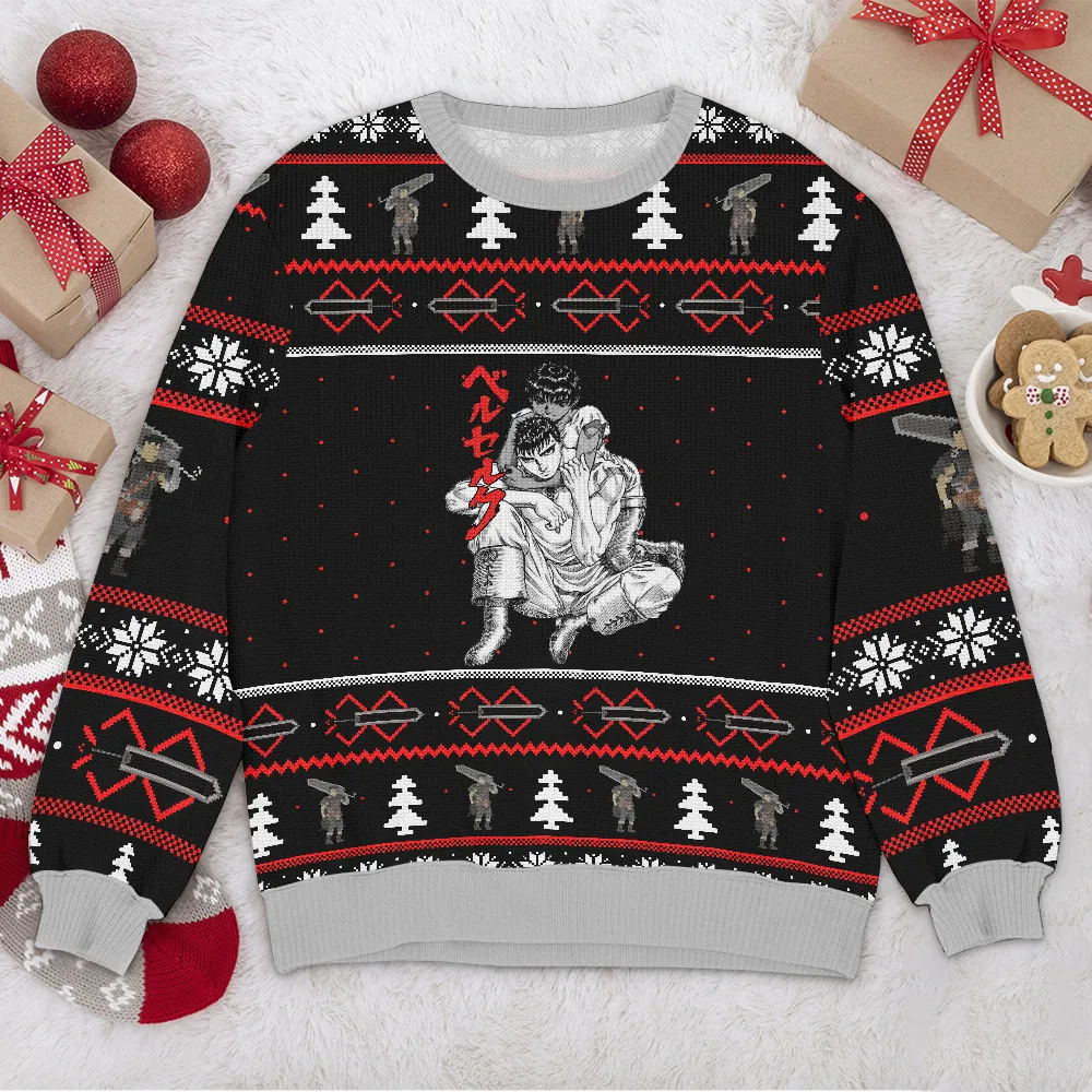 Special Release Ugly Sweater Love All Over Prints Christmas Season QTTK130924A72