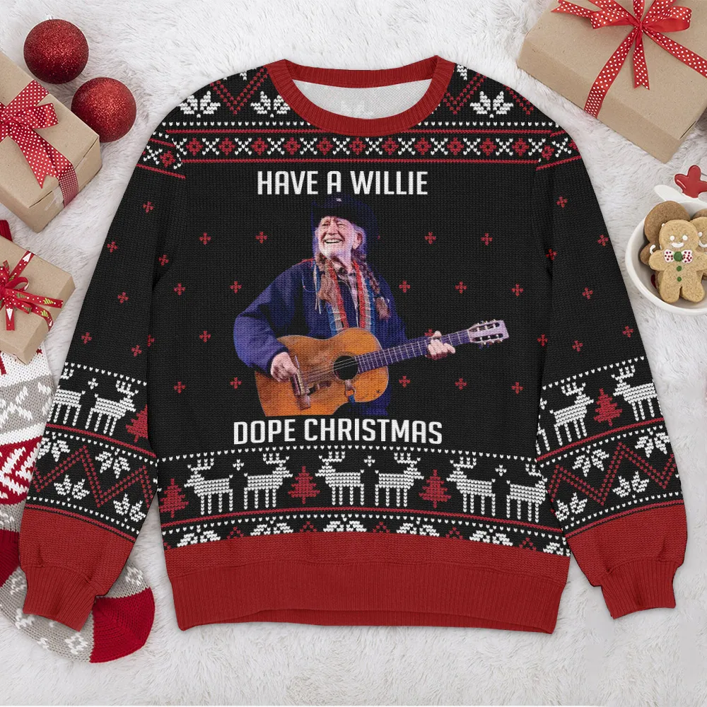 Special Release Ugly Sweater Willie All Over Prints Christmas Season QTTK130924A76