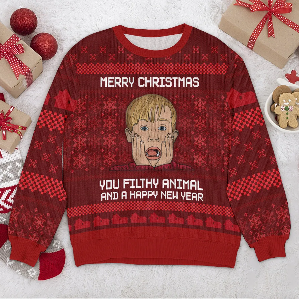 Special Release Ugly Sweater Merry Christmast All Over Prints Christmas Season QTVA110924A11