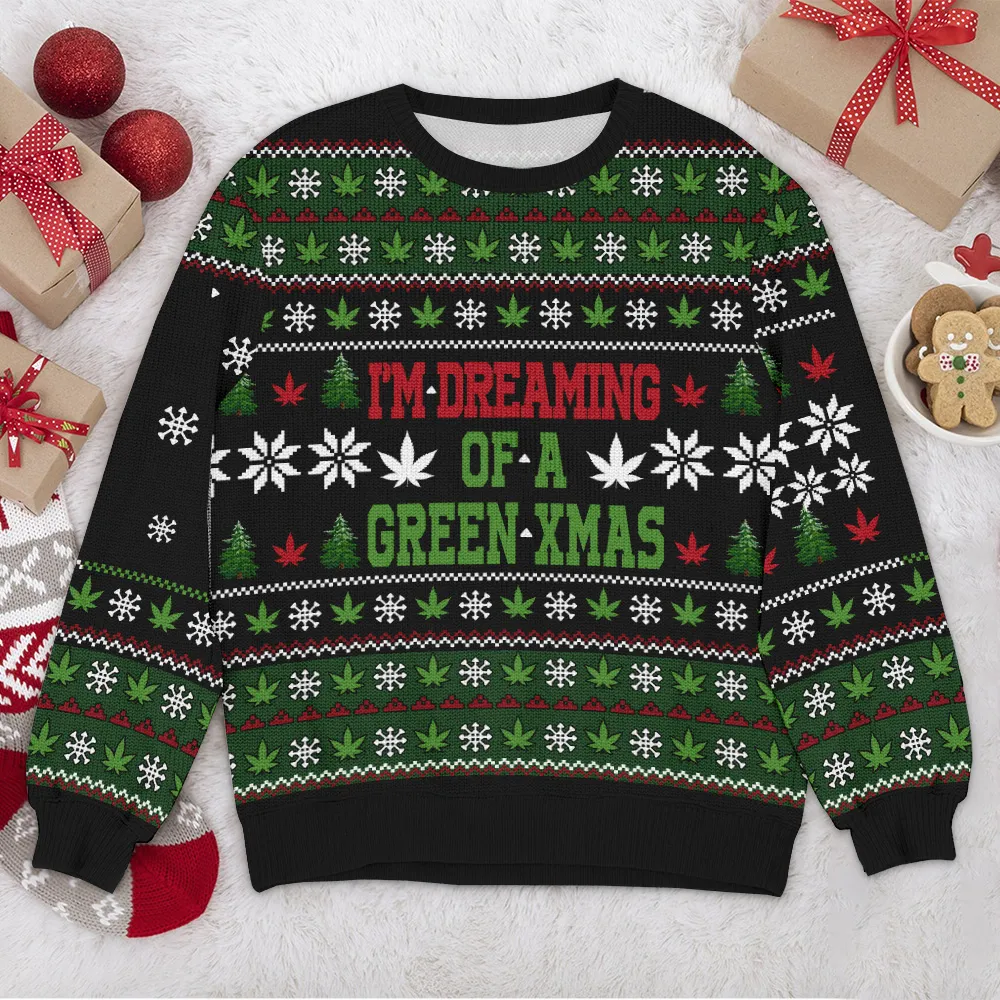 Special Release Ugly Sweater I'm Dreaming All Over Prints Christmas Season QTVA110924A18