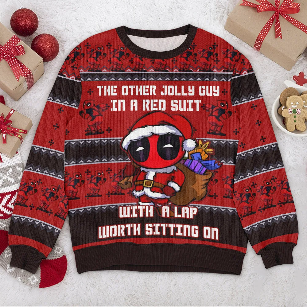 Special Release Ugly Sweater Deadpool All Over Prints Christmas Season QTVA110924A26