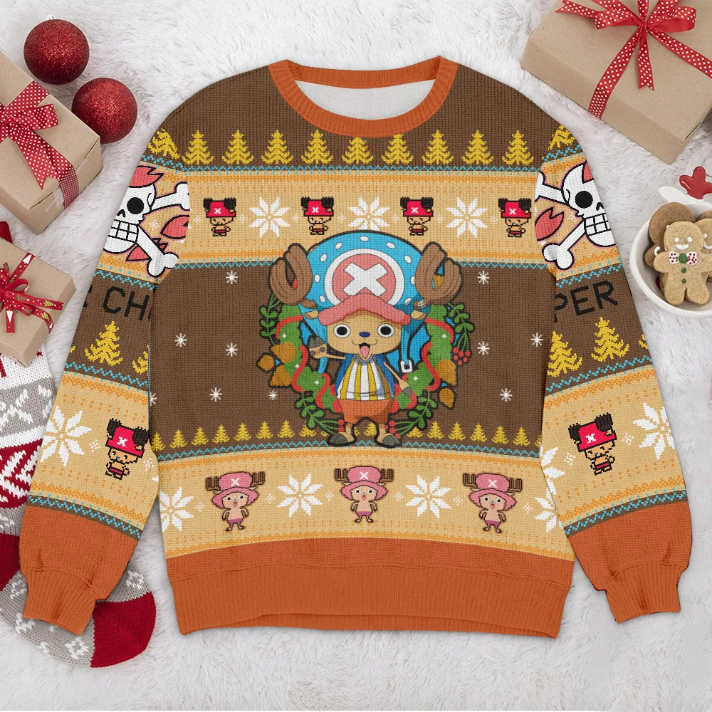 Special Release Ugly Sweater Chopper All Over Prints Christmas Season QTVA110924A4