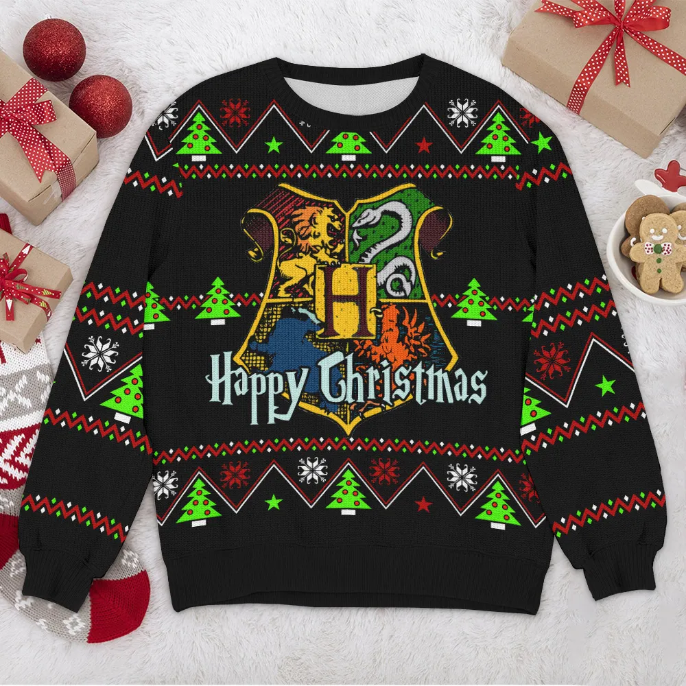 Special Release Ugly Sweater Happy Christmas All Over Prints Christmas Season QTVA110924A44