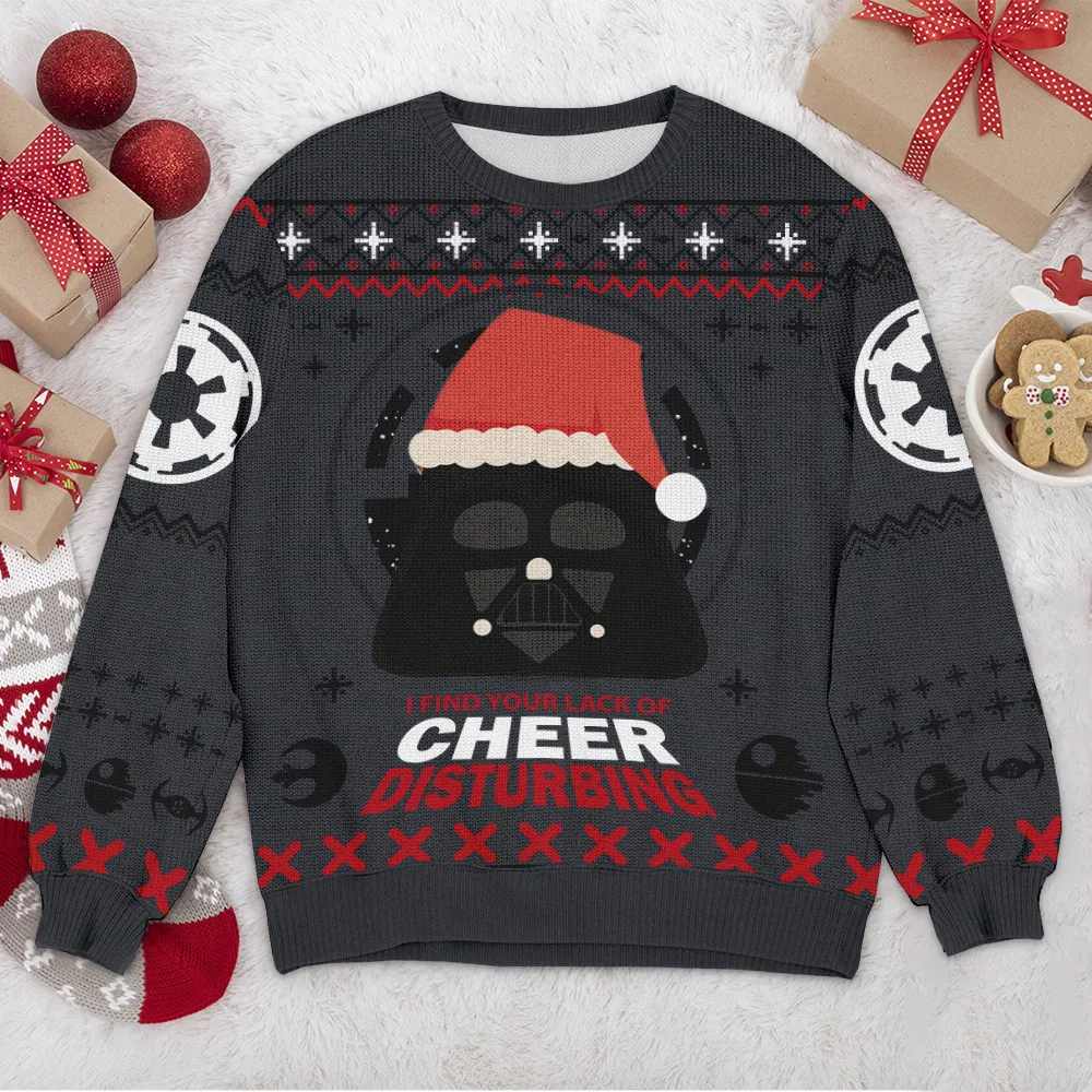 Special Release Ugly Sweater Cheer All Over Prints Christmas Season QTVA110924A69