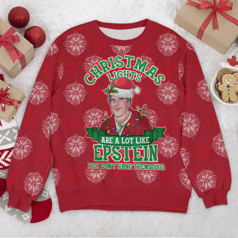 Special Release Ugly Sweater Christmars Lights All Over Prints Christmas Season QTVA110924A8