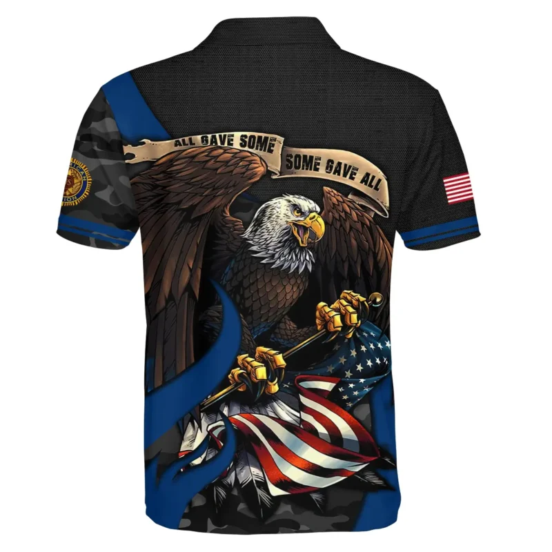 All Gave Some Some Gave All American Legion United States Veteran All Over Prints BLVET24924F1PL - Polo Shirt