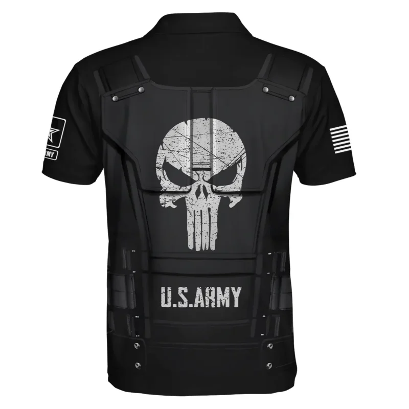 Punisher Skull U.S. Army All Over Prints BLVTR18924A1AMPL - Polo Shirt