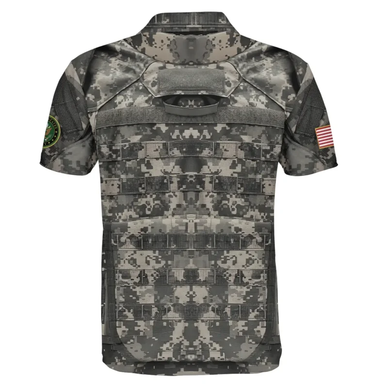 Uniform Camo Pattern U.S. Army All Over Prints BLVTR18924A2AMPL - Polo Shirt