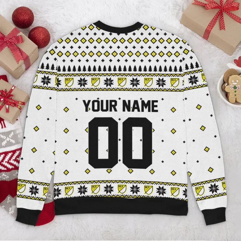 Special Release Columbus Crew MLS Ugly Sweater All Over Prints Christmas Season QTMLS190924A8