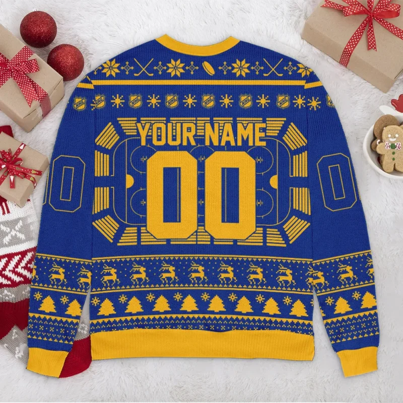 Special Release Buffalo Sabres NHL Ugly Sweater All Over Prints Christmas Season QTNHLVA160924A1