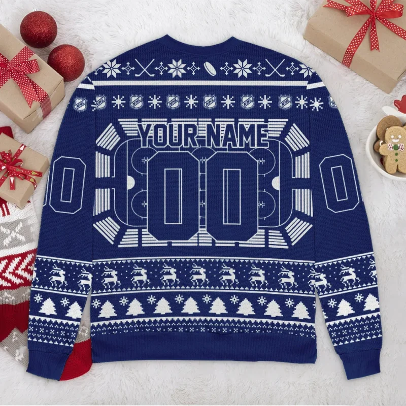 Special Release Toronto Maple Leafs NHL Ugly Sweater All Over Prints Christmas Season QTNHLVA160924A8