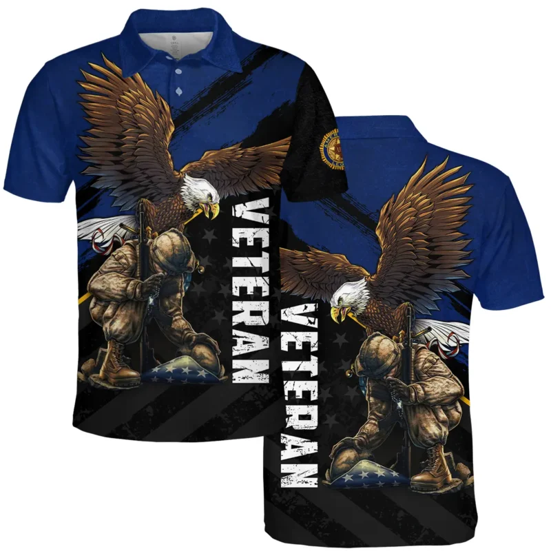 All Gave Some Some Gave All American Legion United States Veteran All Over Prints BLVET24924D1PL - Polo Shirt