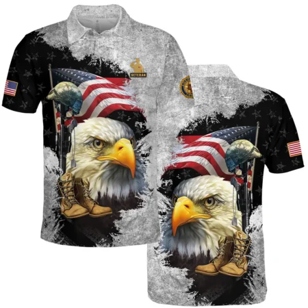 Eagle Helmet Boots American Legion United States Veteran All Over Prints BLVET24924E4PL - Polo Shirt