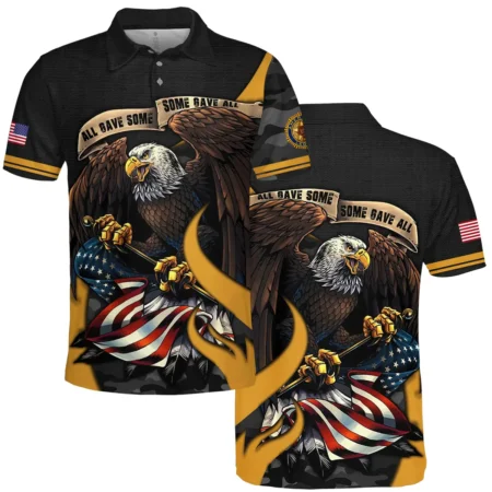 All Gave Some Some Gave All American Legion United States Veteran All Over Prints BLVET24924F4PL - Polo Shirt