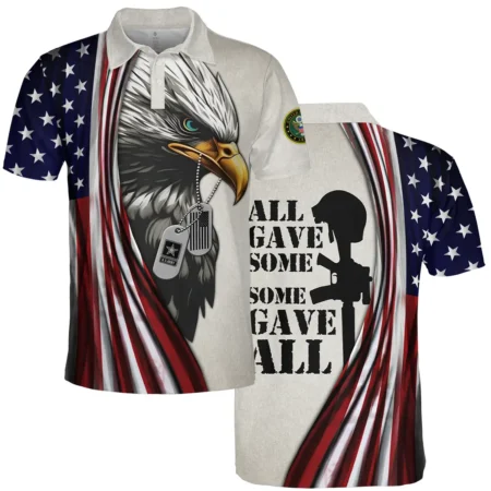 All Gave Some Some Gave All U.S. Army All Over Prints BLVTR19924A2AMPL - Polo Shirt