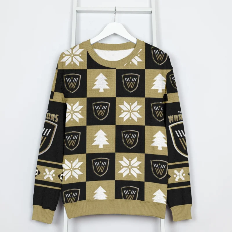 Special Release Ugly Sweater Vancouver Warriors National Lacrosse League All Over Prints Christmas Season HONLL190924SW01VAN